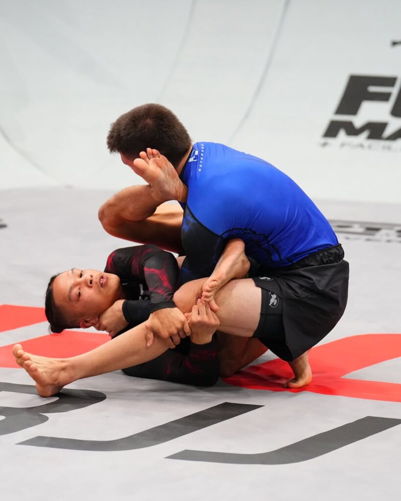 Jalen Fonacier está invicto no UFC BJJ com duas vitórias fulminantes por finalização.