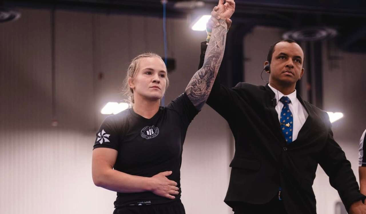 Elisabeth Clay e Gabi Pessanha no Mundial No-Gi