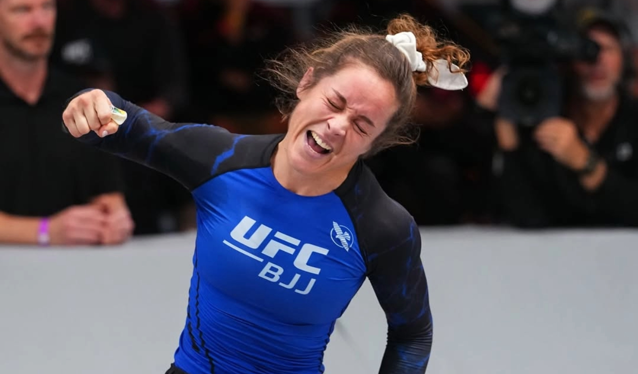 Aurelie Le Vern e Ronaldo Junior no UFC BJJ 4