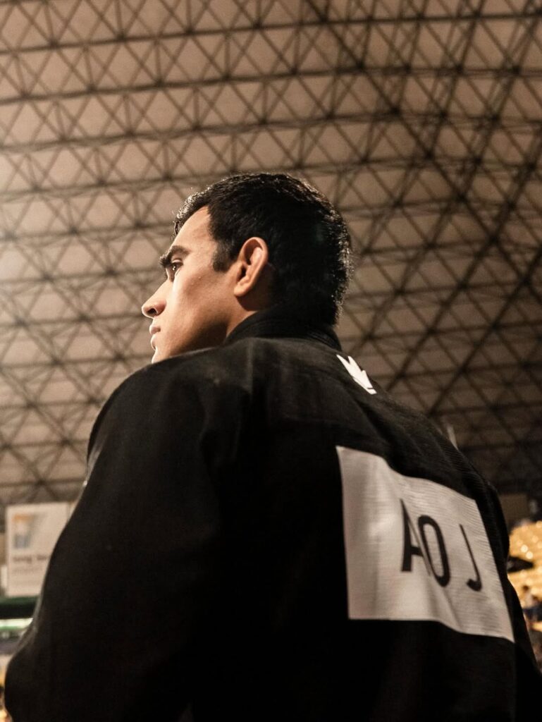 Mateo is one of the front-line competitors on the Mendes brothers' AOJ team.
