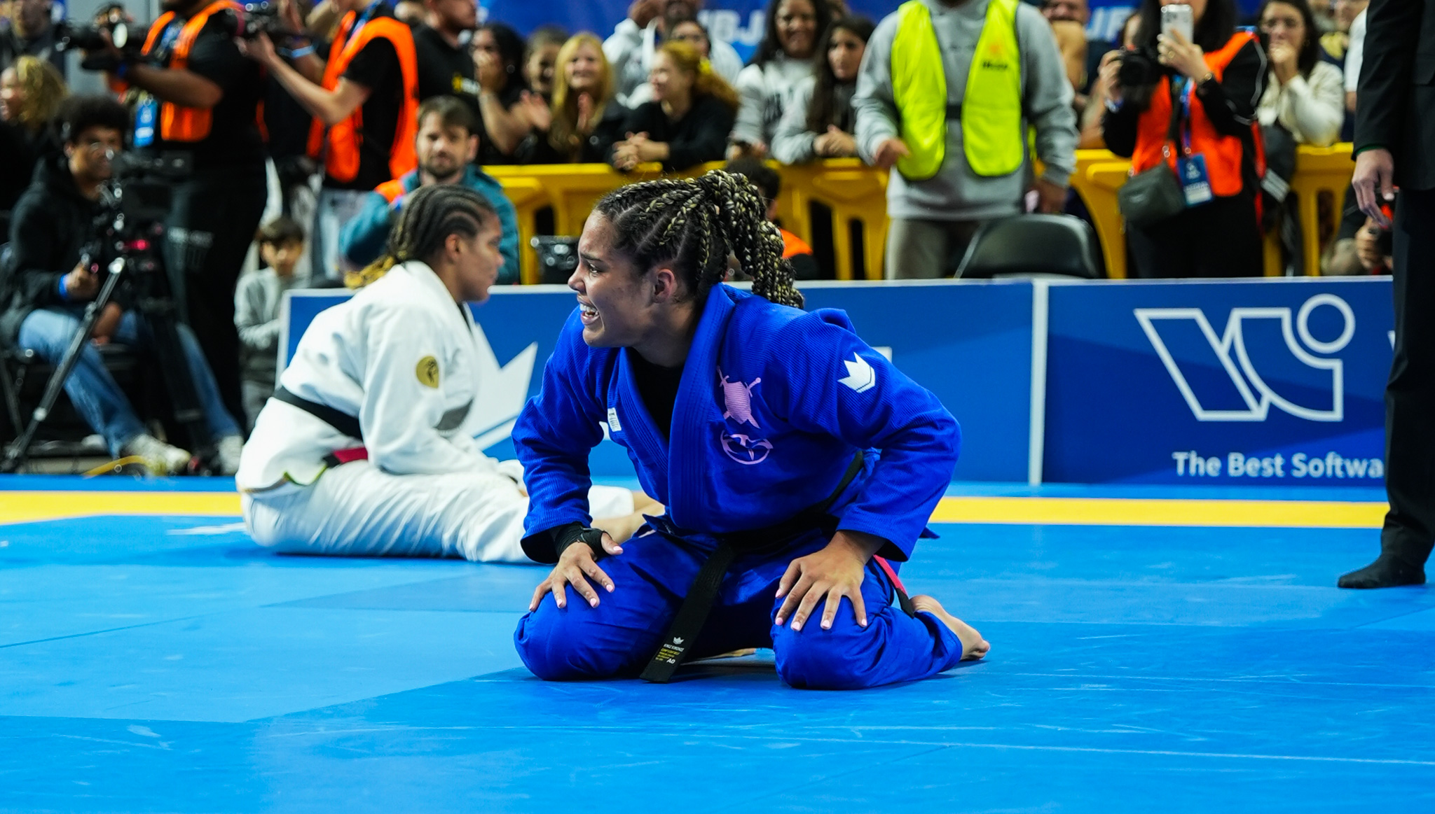 Gabi Pessanha e Sarah Galvão no Pan IBJJF