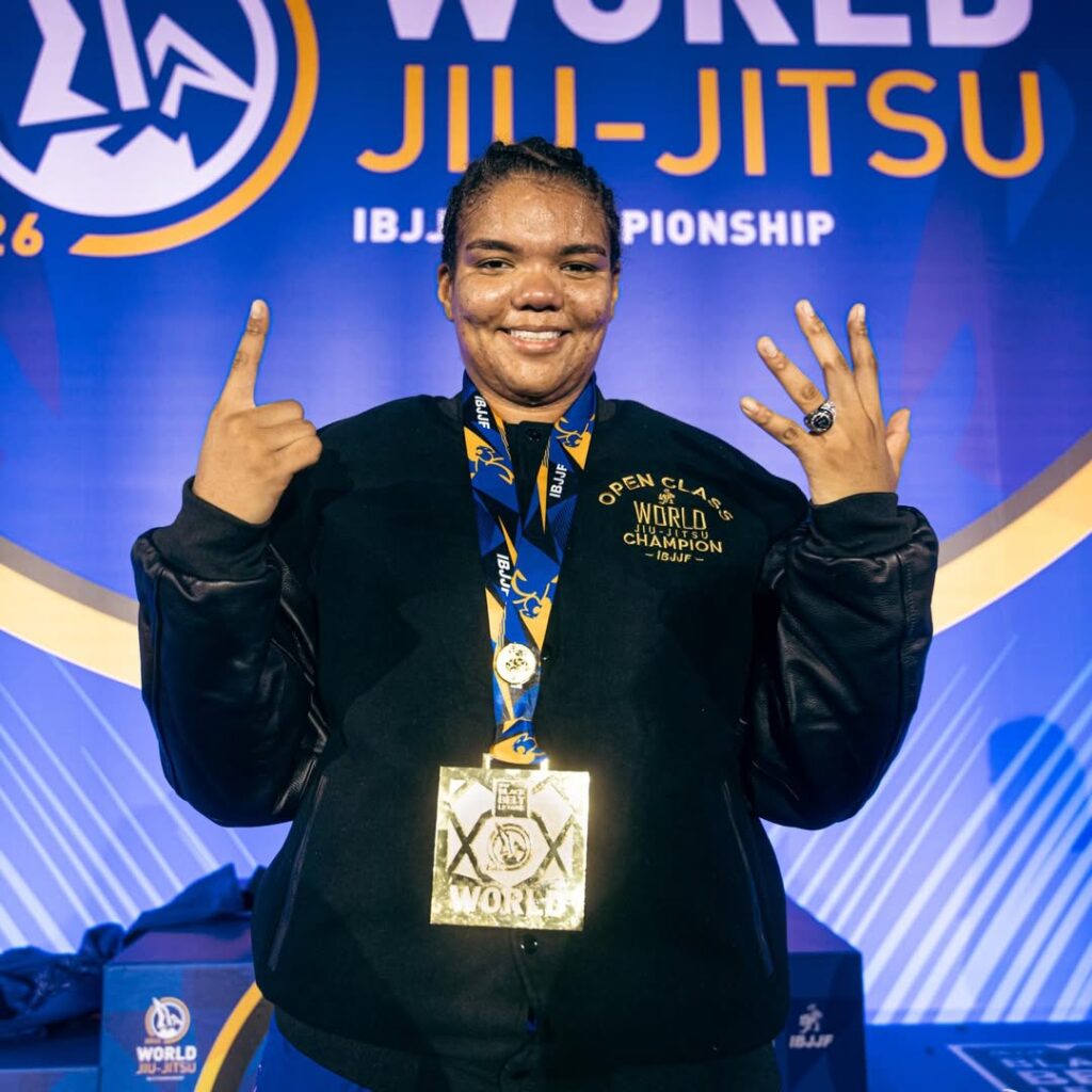 Gabi Pessanha made more history at the IBJJF's biggest event. She now has a collection of twelve world titles at the gi competition. Photo: Courtesy / IBJJF