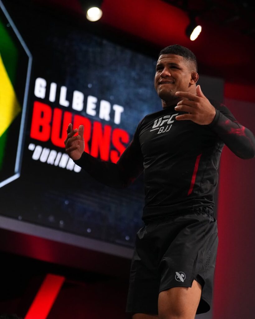 Ídolo do UFC: Gilbert Burns voltou à ação lutando Jiu-Jitsu sem kimono depois de se aposentar como lutador de MMA.