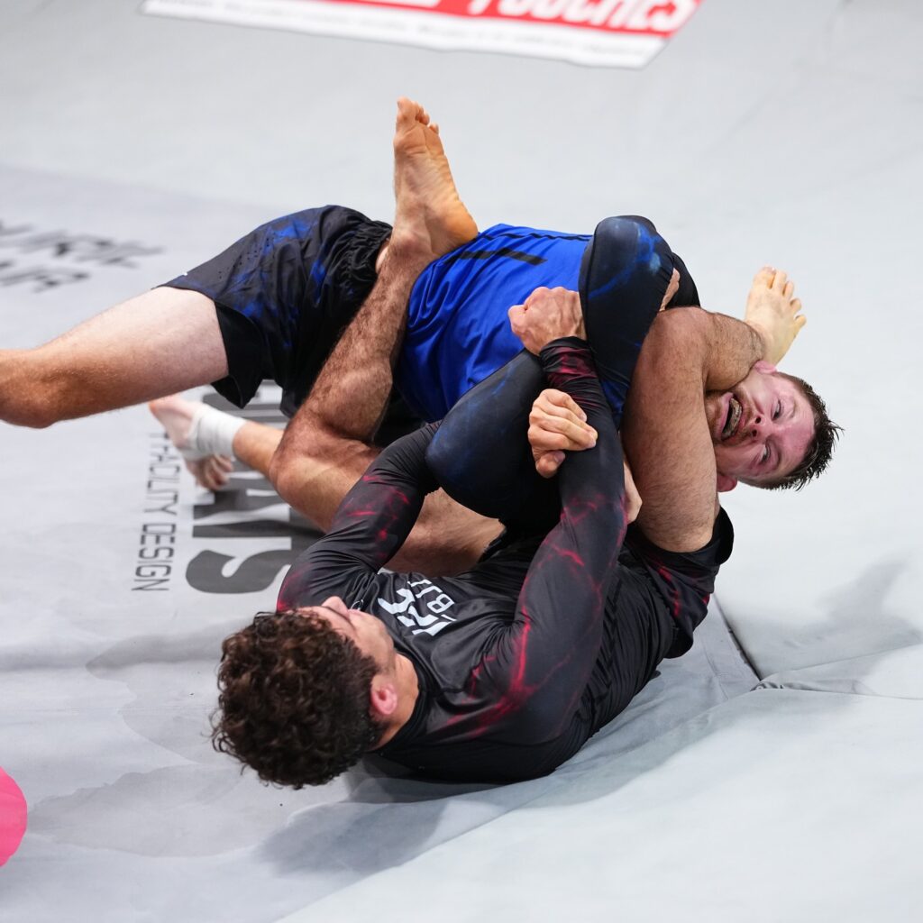 Mikey Musumeci in his win over Bryce Mitchell at UFC BJJ 11, his most recent fight in the organization; Photo: UFC BJJ