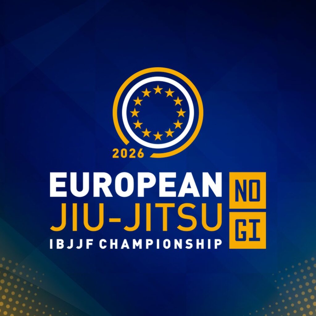Com inscrições esgotadas, o Europeu No Gi 2026 reúne 198 faixas-pretas adultas em Lido di Ostia, no litoral de Roma.