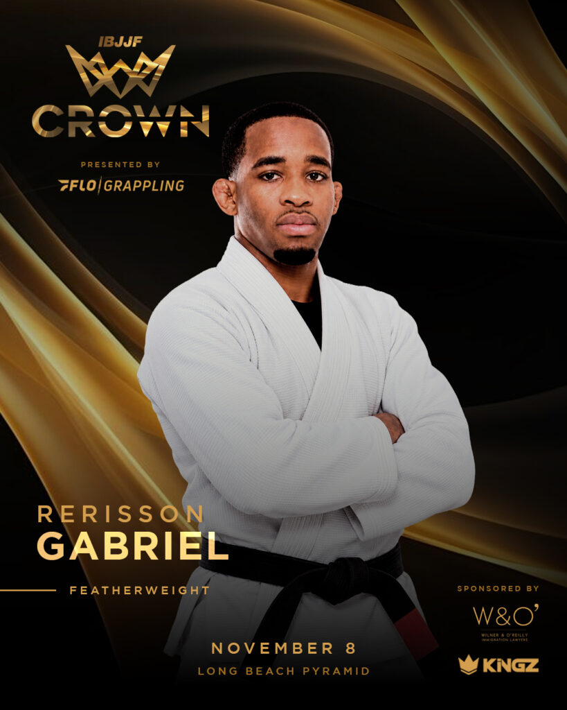 Rerisson Gabriel, último confirmado no peso pena do The Crown 2026